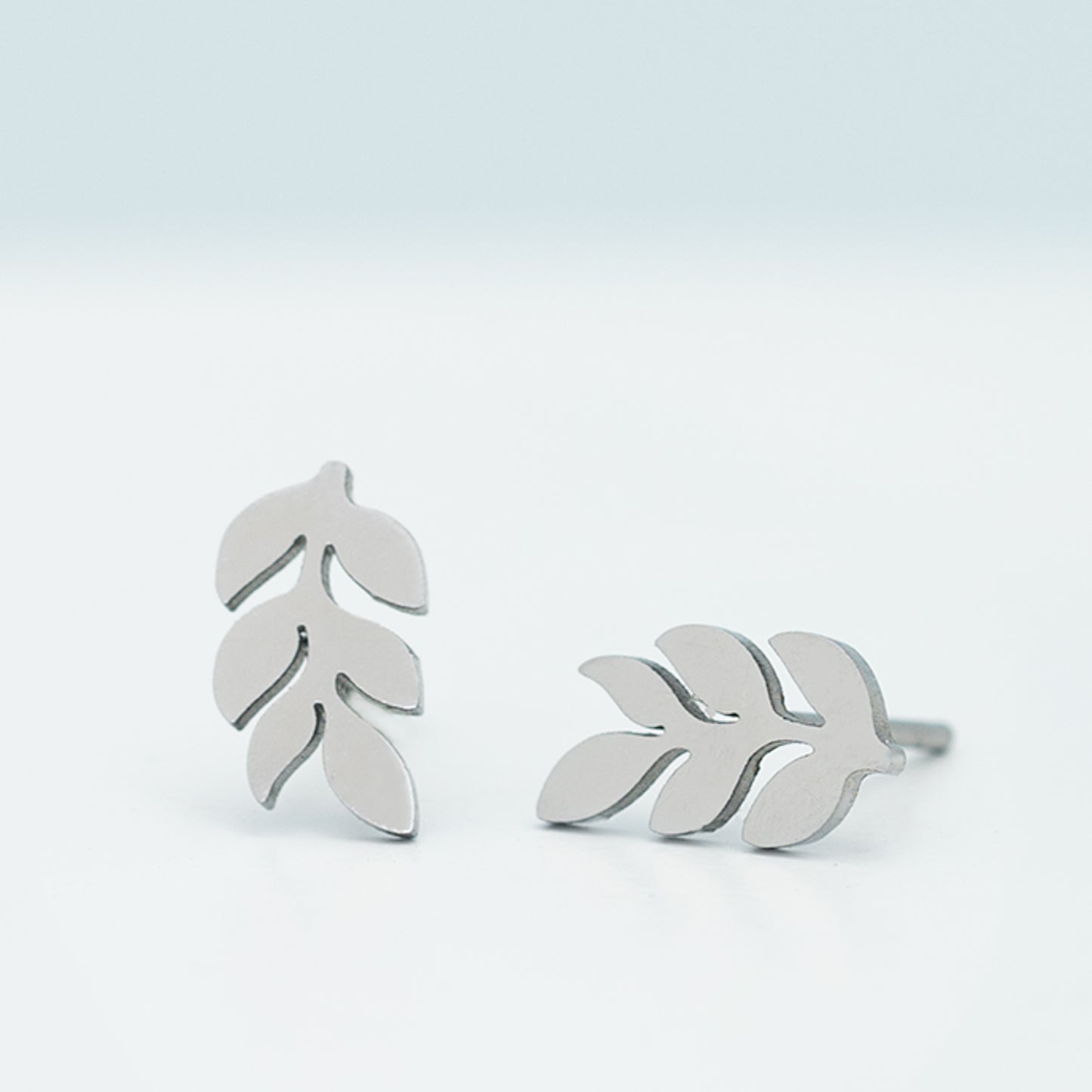 Poplar Earrings Silver