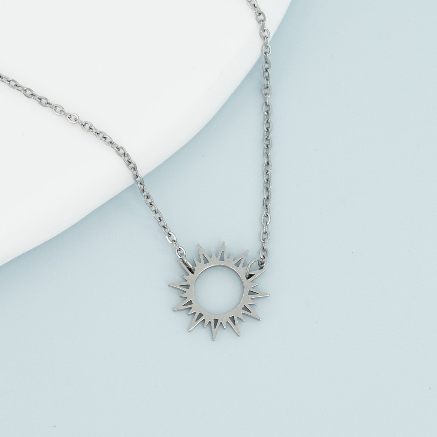 Mallory Silver Necklace