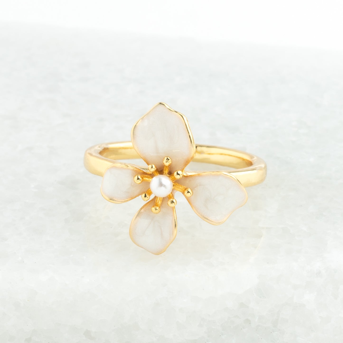 Hope in Bloom Ring Tuscan Tan