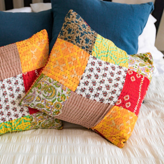 Patchwork Pillow Case