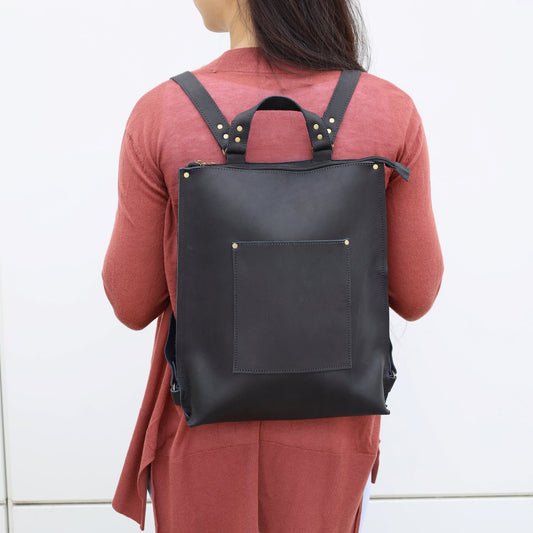 Elise Leather Backpack