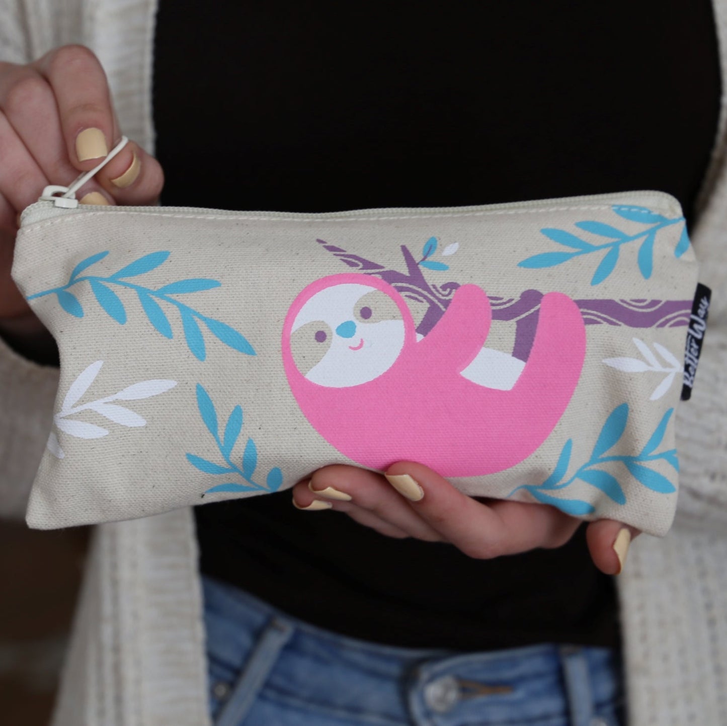 Sloth Pencil Case